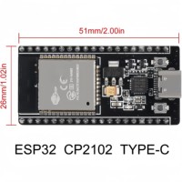 Papan Pengembangan ESP32 Antarmuka MicroUSB Tipe-C Wi-Fi 4 ESP-IDF SDK untuk Prosesor Versi V1.0 Modul Ekspansi IO untuk IoT