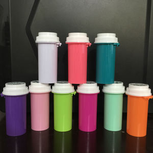 20 драм клик большой палец вкладка Реверсивные колпачки пластиковые лекарственные таблетки по рецепту флаконы - Product Image 3