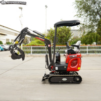 Accessoires pour mini-excavatrice à grappin, roue d'excavatrice, excavatrice compacte, mini-pelle chinoise