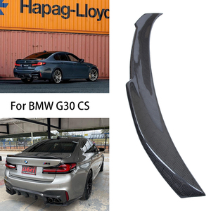 สปอยเลอร์หลังคาร์บอนไฟเบอร์ทรงรังผึ้งสไตล์ CS สำหรับรถยนต์ BMW ซีรีส์ 5 รุ่น G30 G38 และ M5 F90 ปี 2016-2023 - Product Image 1