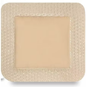 6*6 dalam balutan busa silikon buatan khusus dengan batas perban luka tahan air untuk balutan <span class=keywords><strong>Gel</strong></span> silikon perawatan luka - Product Image 6