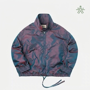 Giacca Antivento Sottile Yali Personalizzata Symphony of Colors, Unisex, Hip Hop, Riflettente, con Cappuccio, Sostenibile e Traspirante per Uomo - Product Image 1