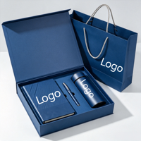 Set de Agenda Corporativa con Logotipo Personalizado, Set de Regalo Empresarial Premium, Paquete para Ejecutivos, Cuaderno A5 de Lujo y Set de Bolígrafos