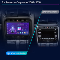 Junsun V1 CarPlay inalámbrico Android Auto navegación para Porsche Cayenne 1 9PA 2002-2010 coche Autoradio Multimedia Video