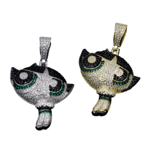 Colgante de Murciélago para Decoración de Halloween 2024, Chapado en Oro, Aleación con Circonitas, Estilo Y2K, Regalo Genial - Product Image 1