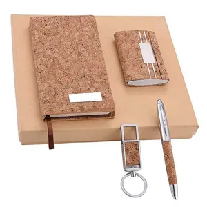 Custom Wood Leather Company Corporate Business Gifts Gift Set For Promotional Gifts