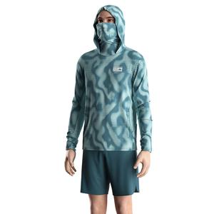 Camisa de Pesca con Capucha para Hombre con Protección UPF50+, Tejido Transpirable que Absorbe la Humedad y Máscara Integrada para Sesiones de Pesca Prolongadas - Product Image 6