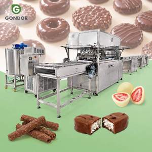 Máquina Multifuncional para Recubrir Frutas Deshidratadas, Dulces en Barra, Galletas, Chocolate y Helados, para Dátiles - Product Image 1