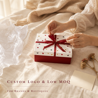 Boîte cadeau pour mariage, « L'amour est éternel », avec ruban, couvercle et base rigides, emballage personnalisé, logo privé, demande en mariage pour demoiselle d'honneur