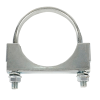 Colliers de serrage en U 2-1/2 pouces pour échappement, OEM et sur mesure, en acier et acier inoxydable, fabrication chinoise, pour faible MOQ