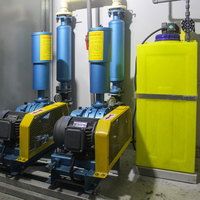 Station de traitement des eaux usées intégrée à une station de bio-réacteurs modulaire pour les stations-service autoroutières et les parcs publics