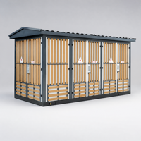 Poste de distribution extérieur préfabriqué de type européen, transformateur en boîtier 315 kVA 630 kVA, station de puissance haute tension