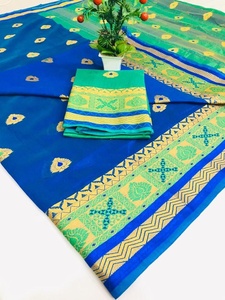 Nuevo diseñador Banarasi Silk Saree ApparelGarment - Product Image 4