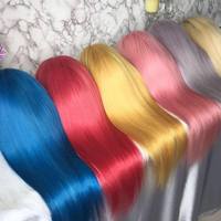 Perruque Lace Front Wig transparente brésilienne Remy, cheveux humains, 30 40 pouces, couleur d'insecte, perruque lisse, pre-plucked, perruque de cheveux humains bruts, vendeur