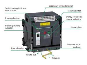 3P 4P air <strong>Circuit</strong> <strong>Breaker</strong> (acb) Chint NA1 Series AC DC Electrical protection <strong>Circuit</strong> <strong>Breaker</strong> 1000A air <strong>Circuit</strong> <strong>Breaker</strong> - Product Image 6
