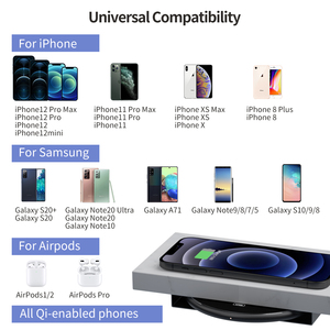 Bộ Sạc Không Dây Cảm Ứng Đường Dài Vô Hình 10W 45Mm Sạc Không Dây Công Nghệ Mới Cho Bàn - Product Image 5