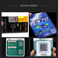 Étiquettes adhésives en vinyle PVC en gros, impression personnalisée, logo personnalisé, étiquettes rectangulaires en PVC imperméables