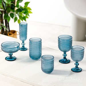 Verre à <span class=keywords><strong>vin</strong></span> classique en verre durable à motif diamant avec bouchon à <span class=keywords><strong>paille</strong></span>, lavable au lave-vaisselle, pour le camping, couleur originale élégante, vente en gros - Product Image 3