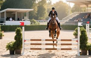 Campos duraderos de alta calidad Suministros para exteriores Competencia Horse Show Jumping Flags - Product Image 5