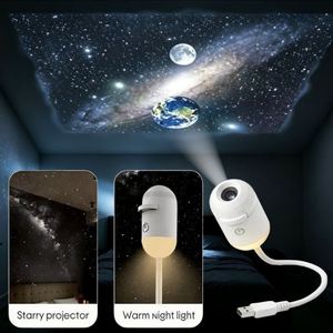 15 in 1 USB Mini Car Galaxy Projector <b>Star</b> <b>Light</b> Adjustable Focus RGB Aurora Night <b>Light</b> for Bedroom Home Decor OEM ODM - Product Image 1