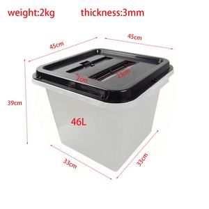 <span class=keywords><strong>Urna</strong></span> Transparente de Plástico para Elecciones, Caja de Votación Segura para Recolección de Votos - Product Image 2