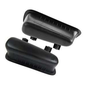 Cache-poignée de porte Dodge Ram Gauche 04741405 Droit 04741404 Garniture intérieure de remplacement en plastique - Product Image 5