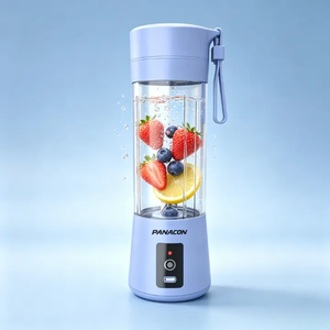 Battery Powered USB Juicer Blender 5 in 1 Multifunctional Baby Food Processor Low Noise Crush Ice Single Speed Makes Outdoor Car - Product Image 1