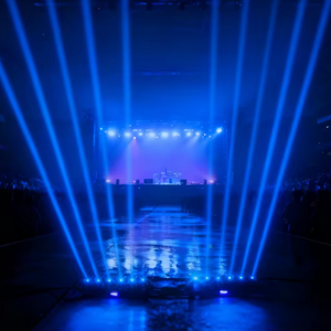 UNOXINE Six Eye RGB DMX512 Moving Head Laser Light avec contrôle activé par le son IP33 Haute CRI 90 pour les clubs et les DJ - Product Image 5