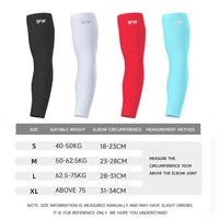 Manchons de compression légers, respirants et à séchage rapide pour le basketball et le volleyball