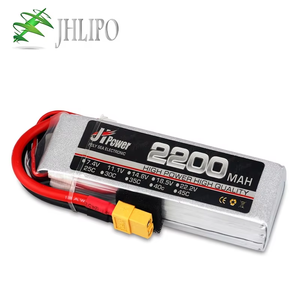 Jhlipo מפעל סיטונאים <span class=keywords><strong>11.1v</strong></span> 3s <span class=keywords><strong>2200mah</strong></span> <span class=keywords><strong>25c</strong></span> rc rc lipo חבילת סוללת ליתיום יון עבור rc מטוס מכונית מטוס מכונית מטוס דגם סין - Product Image 4