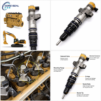 Injecteur de carburant moteur diesel HEUI 387-9434 387-9433 pour CAT C9 329D 330D 336D 340D Pompe d'injection de carburant 3879434 3879433