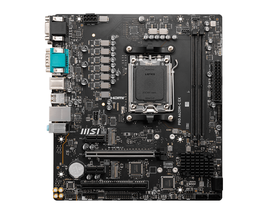 【動作OK】MSI PRO A620M-E マザーボード PRO A620M-E