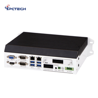 Mini PC industriel sans ventilateur pour l'industrie Mini PC intégré Support pour ordinateurs Personnalisation Alliage d'aluminium Mini Pcs ODM