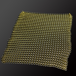 Bán buôn xu hướng mới trang trí long lanh dây lưới Net vải trang trí nội thất cho cửa kính films Linen - Product Image 4