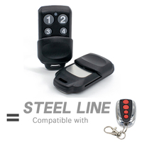 Télécommande de porte de garage Steel Line ZT07 SD800, 433,92 MHz, 4 boutons, code roulant, transmetteur de remplacement pour ouvre-porte de garage SD1200