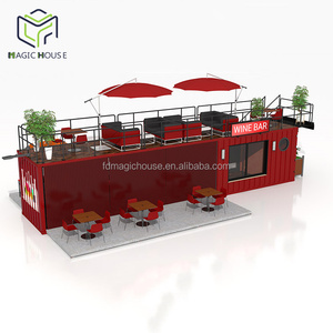 Casa Prefabricada Mágica, Casa Modular de 20 pies y 40 pies, Contenedor de <span class=keywords><strong>Comida</strong></span> Rápida para Restaurante o Bar en Venta - Product Image 2