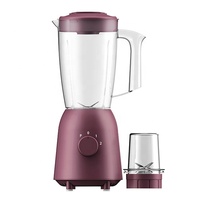 Blender électrique pour usage domestique avec pot en PC incassable de 1,5 L et bouton de commande à 3 vitesses variables