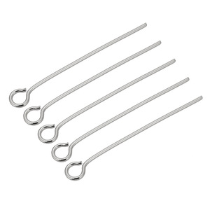 Ago auricolare a 9 punte, in acciaio inossidabile placcato <span class=keywords><strong>oro</strong></span> sottovuoto, accessorio ornamentale, ago per infilare perline fai da te, all'ingrosso - Product Image 4