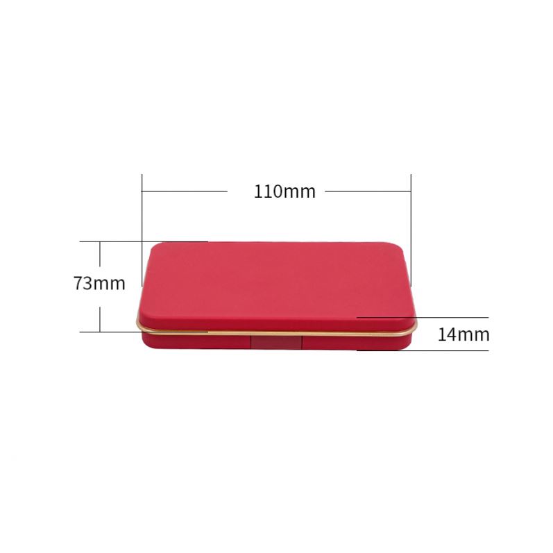 makeup container tiered blush