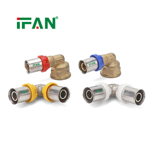 Raccords de plomberie en laiton IFAN très demandés, raccords de plomberie en <span class=keywords><strong>cuivre</strong></span> de 16 à 63 mm pour tuyaux multicouches - Product Image 6