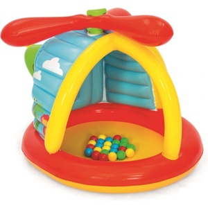 Piscina de Pelotas Inflable de PVC con Forma de Helicóptero 155*102*91 CM para Niños, Diversión Interior y Exterior con Amigos, Pelotas no Incluidas - Product Image 1