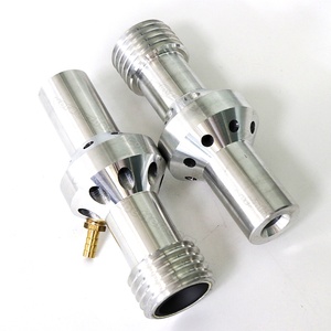 Boquilla de inducción de agua para chorro húmedo industrial, tamaño 8*175mm con rosca gruesa para preparación de superficies en astilleros - Product Image 6