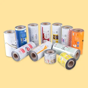 Aicnpack Plastic Pe-Folie Krimpfolie Pakketmachine Bedrukte Verpakkingsfolie Folie Plastic Verpakkingsmateriaal