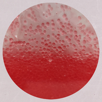 Micro-perles d'huile cosmétique en forme de goutte rose pour sérum, vente directe usine, matières premières pour détergents