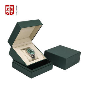 Leather Square High-quality <b>Watch</b> Box Accessories Packaging Box Jewelry Storage Boxes Black Leather Gift <b>watch</b> <b>cases</b> - Product Image 1