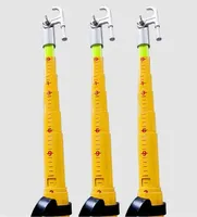 Bâton télescopique isolé triangulaire série IR-M, échelle de mesure 2,43-12 m, 9 modèles, bâton isolant en PRFV pour opérations sur lignes sous tension