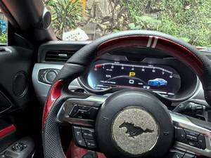 หน้าจอ LCD ดิจิตอลขนาด 15.8 นิ้ว <span class=keywords><strong>ส</strong></span>ำหรับรถยนต์ฟอร์ดมั<span class=keywords><strong>ส</strong></span>แตง ปี 2015-2021 แผงหน้าปัดแบบ Virtual Cockpit แสดงผลความเร็ว - Product Image 4