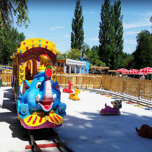 Tren Eléctrico Personalizable con Temática Navideña, 1+4 Cabinas, Música, Luces LED, para Parques, Ferias Escolares y Centros de Entretenimiento Familiar (<span class=keywords><strong>FEC</strong></span>) - Product Image 6