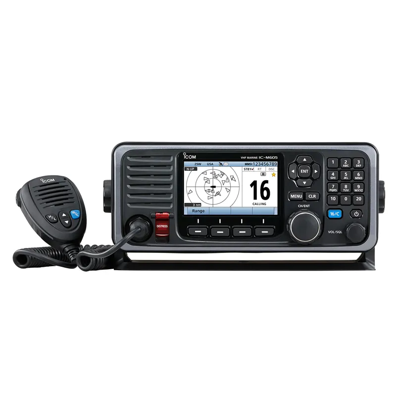 Icom VHF Cass a radio seluler laut, IC-M605 radio Komunikasi Navigasi GPS radio VHF AIS SDR