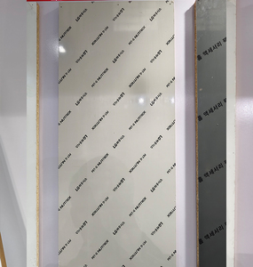 PET enfrentou MDF <span class=keywords><strong>Board</strong></span> Full Size PET <span class=keywords><strong>Board</strong></span> para Mobiliário Doméstico Alto Brilhante MDF E1 Padrão - Product Image 3